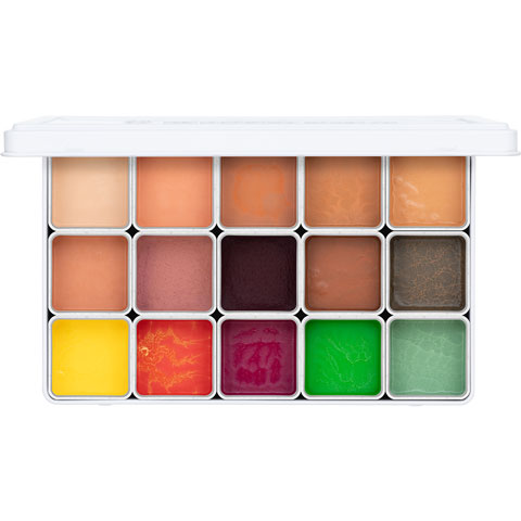 FX Design Color Palette 15 Colors | Kryolan - Professional Make-up